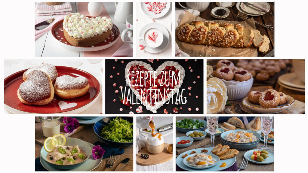 Rezeptsammlung zum Valentinstag